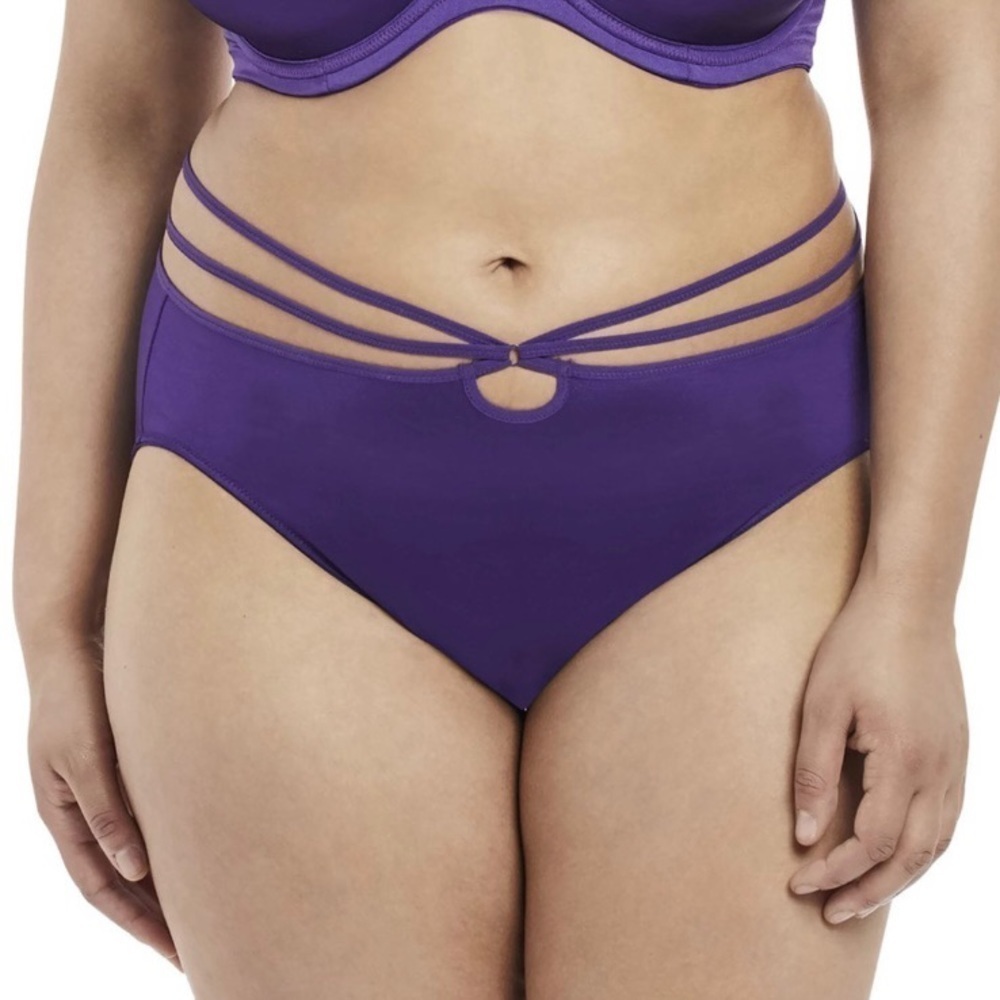 Elomi Bijou Flirt Brief Panty Purple 2XL